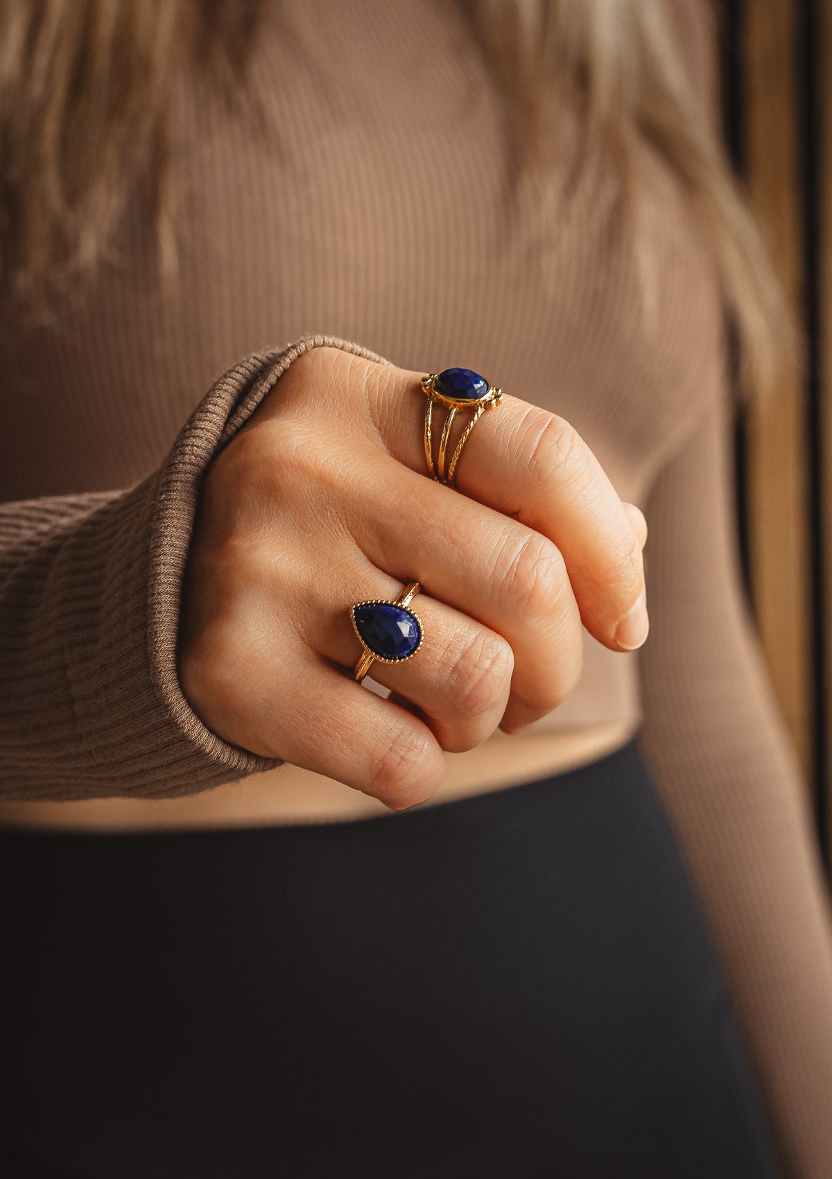 Bague discount lapis lazuli