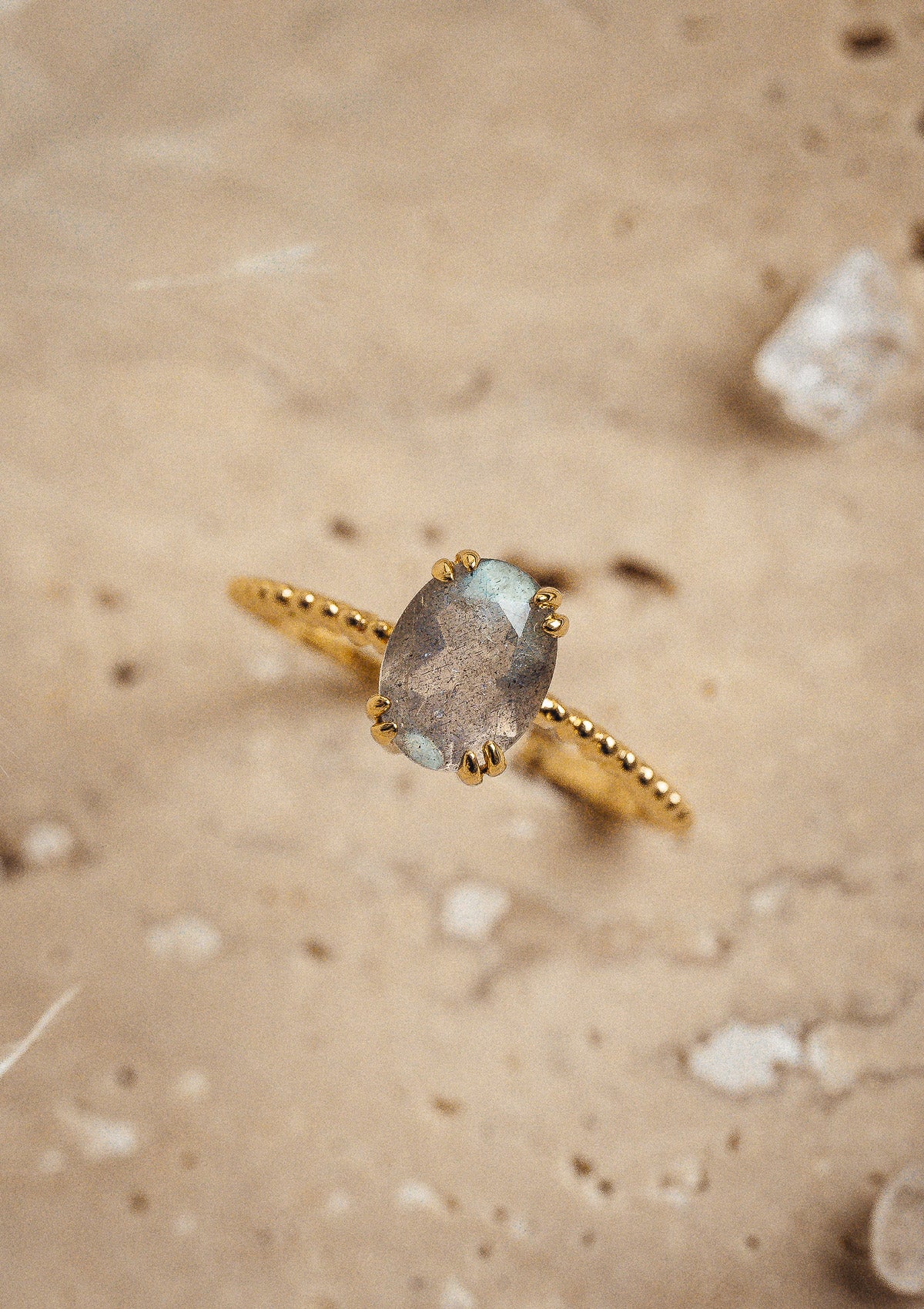 Bague Labradorite - Lumière Intérieure